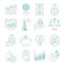 Set of Investment icons, suitable for a wide range of digital creative projects