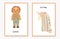 set of invitation cards for children with a lamb and a cute lion. welcome, little girl. Vector illustration.