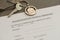 Set of Keys and tenancy agreement document