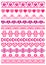 Set of Lace Paper with heart, vector