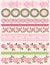 Set of Lace Paper with roses, vector