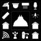 Set of Lightbulb, Smart home, Handle, Smart, Wifi, Light, Remote