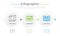 Set line Function mathematical symbol, Geometric figure Pentagonal prism and Equation solution. Business infographic