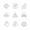 Set line icons of warnings