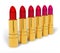 Set of lipsticks