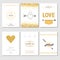 Set of Love Cards
