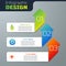 Set Magic stone, Life and Diamond. Business infographic template. Vector