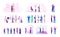 Set of Male and Female Characters during Pandemic and Coronavirus Quarantine Self Isolation