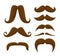 Set male mustaches style to movember event