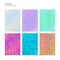 Set of marble multicolored texture. Background for cover, poster, greeting card, invitation and etc