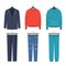 Set of mens clothing