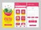 Set Of Mobile App UI, UX, GUI Screens Including Get Started, Book Table Template For Restaurant Menu