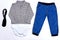 Set of modern apparel for baby-boy.