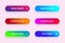 Set of modern vivid buttons. Grident button of submit, download for app. vector