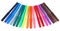 Set of multicolor soft-tip pens