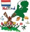 The set of national profile of the Holland