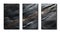 set Natural black marble luxury and elegant background texture design surface for home decor used on ceramic tiles for walls and