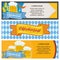 Set of oktoberfest stickers