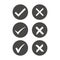 A set of options for checkmark buttons.