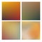 Set of pale colors gradients for smartphone screen backgrounds. Collection of neutral earth color soft vibrant wallpaper for