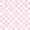 A set of patterns in small cells. Plaids in a cage with an apple. Seamless pastel vichy tartan backgrounds