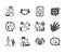 Set of People icons, such as Nurse, Launch project, Refresh like. Vector