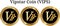 Set of physical golden coin Vipstar Coin VIPS