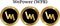 Set of physical golden coin WePower WPR