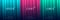 Set of pink, green, blue dynamic vertical speed stripes light lines on dark blue abstract background with copy space. Modern
