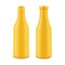 Set of Plastic Yellow Bottle for Branding