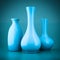 Set of porcelain vases