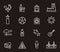 Set of Portugal related icons