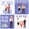 Set of posters for topic of business office moving, flat vector illustration.