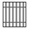 A set of  prison window bars