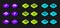 Set Radioactive in shield, Radiation warning document, Nuclear laptop, Atom and Acid rain and radioactive cloud icon