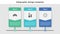 Set Rainbow, Meteorology thermometer and Tornado. Business infographic template. Vector