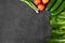 Set of Raw organic food, vegetables with fresh ingredients for healthily cooking on black  background, top view, banner. Vegan or