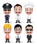 Set of Realistic 3D Professional Occupation Man Characters
