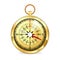 set of realistic wind compass marine isolated. 3D Render..