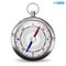 set of realistic wind compass marine isolated. eps vector..