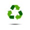 Set Recycle Recycling Icon Vector Logo Template Illustration Design EPS 10