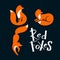 Set of Red Foxes Sitting and Looking Away, Lying and Walking. Vector Wild Foxy Logo. Laconic Symbol for Icons, Logos
