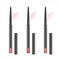Set of Red Pink Cosmetic Makeup Lip Liner Pencils