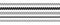 Set of repeating rope pattern. Seamless hemp cord line collection. Chain, braid, plait stripes bundle. Horizontal