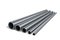 Set of round steel pipes of different size