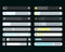 Set of screen brightness adjustment interface. Brightness control panel template. Illustration vector