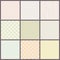 Set of seamless pastel patterns