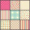 Set of seamless patterns