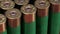 Set of shabby shotgun shells