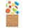 Set of shape Montessori style toys Children wooden eco friendly logic games for preschool kids Playthings for baby